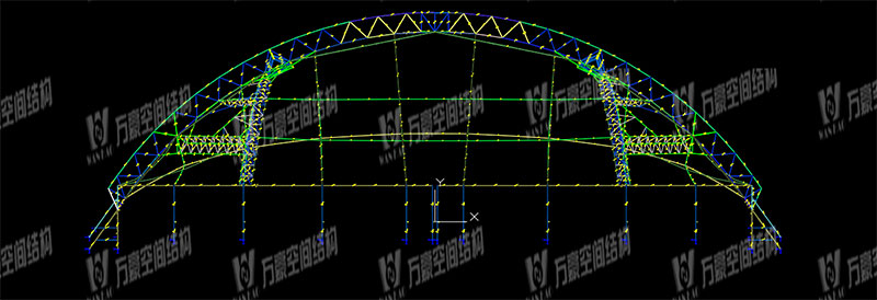 2020新年開門紅：中標(biāo)內(nèi)蒙能源長城五礦選煤廠鋼骨架膜棚建設(shè)項(xiàng)目