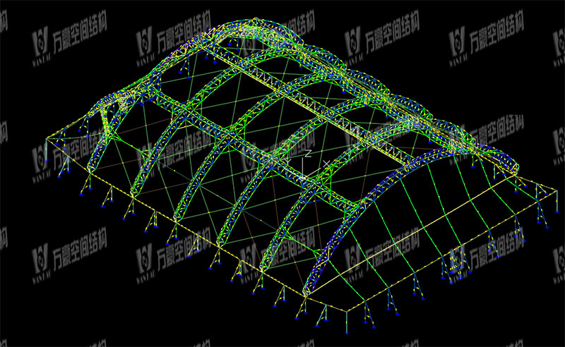 2020新年開門紅：中標(biāo)內(nèi)蒙能源長城五礦選煤廠鋼骨架膜棚建設(shè)項(xiàng)目