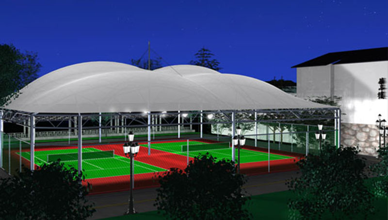 PTFE膜結構 PTFE膜結構