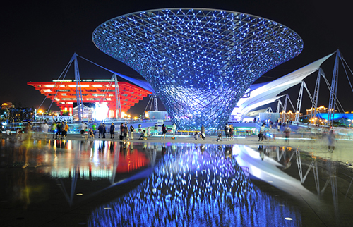 世界規模最大PTFE連續張拉索膜結構雕塑