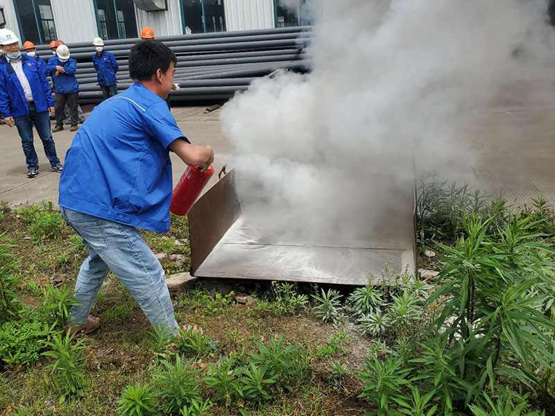 萬豪空間結構防火防爆應急演練活動圓滿完成 萬豪空間結構防火防爆應急演練活動圓滿完成