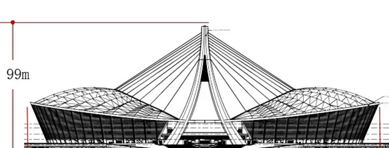 援建柬埔寨體育場(chǎng) 索網(wǎng)張拉圓滿(mǎn)完成