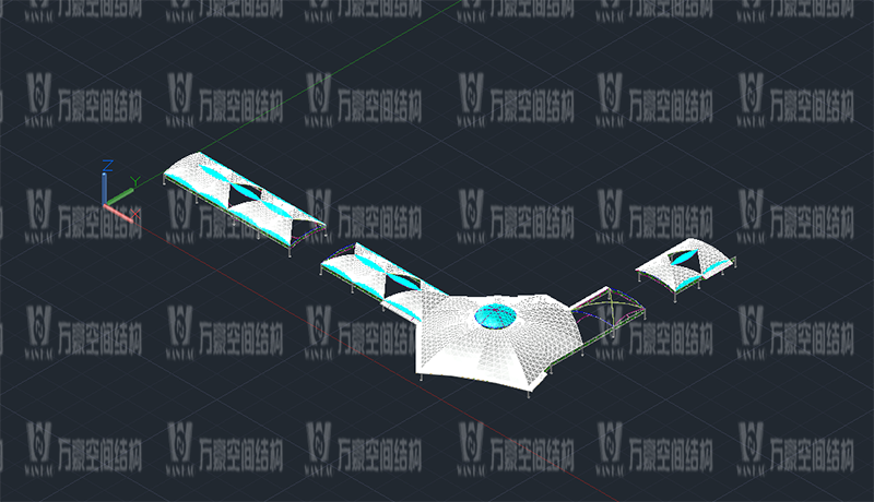 萬豪2020第7標-新泰卓越·財富廣場膜結構項目