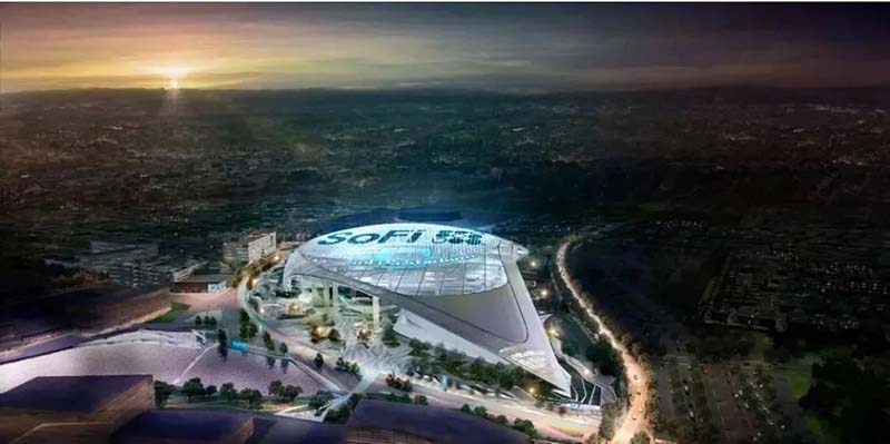 別具一格的 SoFi 體育場 別具一格的 SoFi 體育場