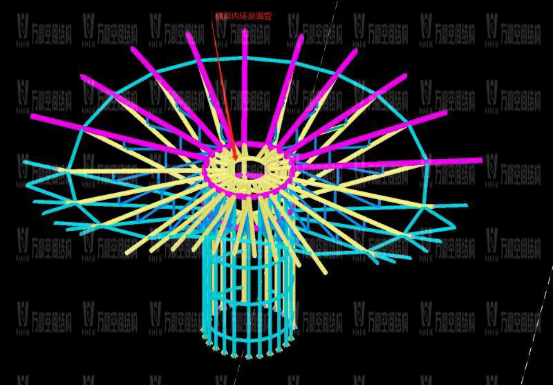 威海經(jīng)貿(mào)交流中心工程-大貝殼項目鋼結(jié)構(gòu)施工中