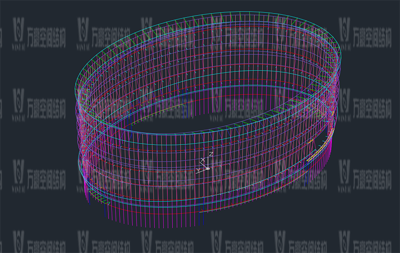 紹興國際會展中心一期B區會議中心 PTFE外立面網格膜工程竣工