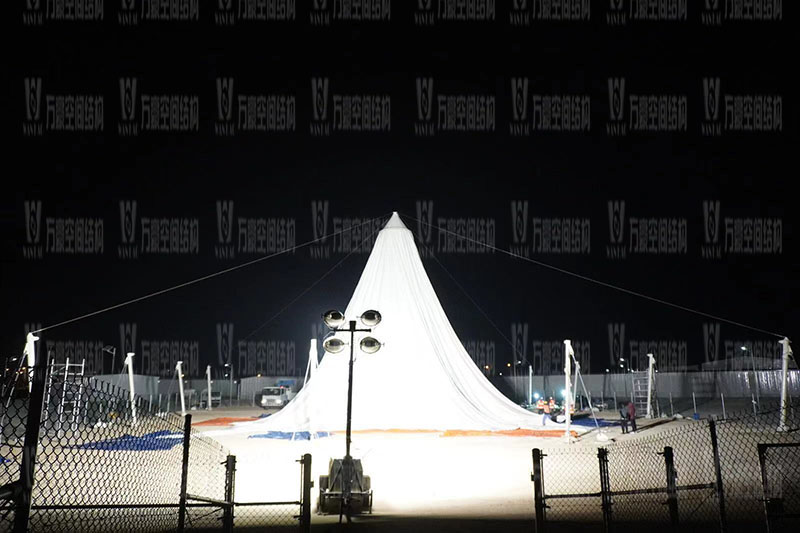 卡塔爾駱駝市場(chǎng)膜結(jié)構(gòu)項(xiàng)目竣工 卡塔爾駱駝市場(chǎng)膜結(jié)構(gòu)項(xiàng)目竣工