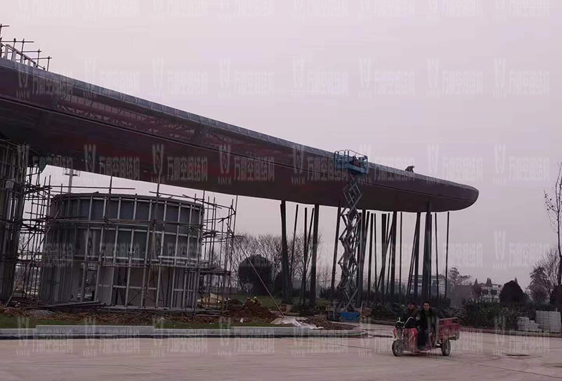 四川南充電影學院景觀膜結構項目賞析 四川南充電影學院景觀膜結構項目賞析