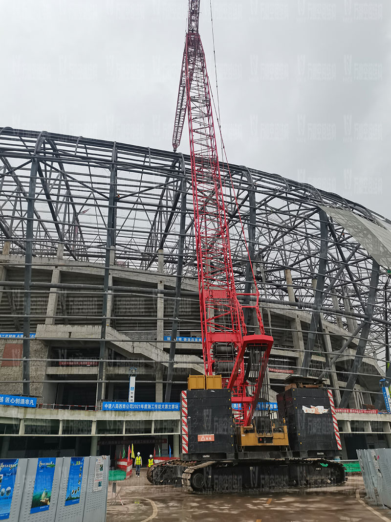 亞運會棒（壘）球體館、亞洲杯主辦場地重慶龍興足球場膜結構項目動員大會