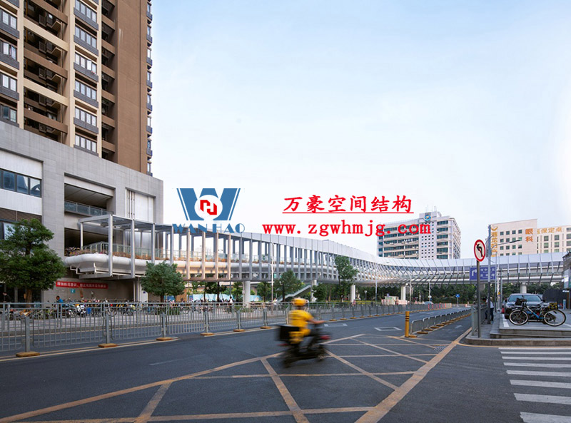 深圳龍崗三館一城ETFE連廊膜結構項目 深圳龍崗三館一城ETFE連廊膜結構項目