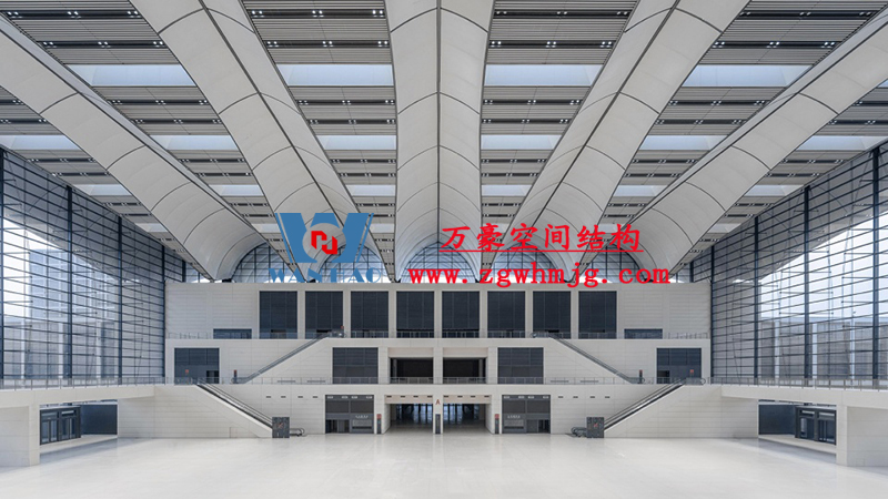 紅島國(guó)際會(huì)展中心PTFE膜結(jié)構(gòu)項(xiàng)目 紅島國(guó)際會(huì)展中心PTFE膜結(jié)構(gòu)項(xiàng)目