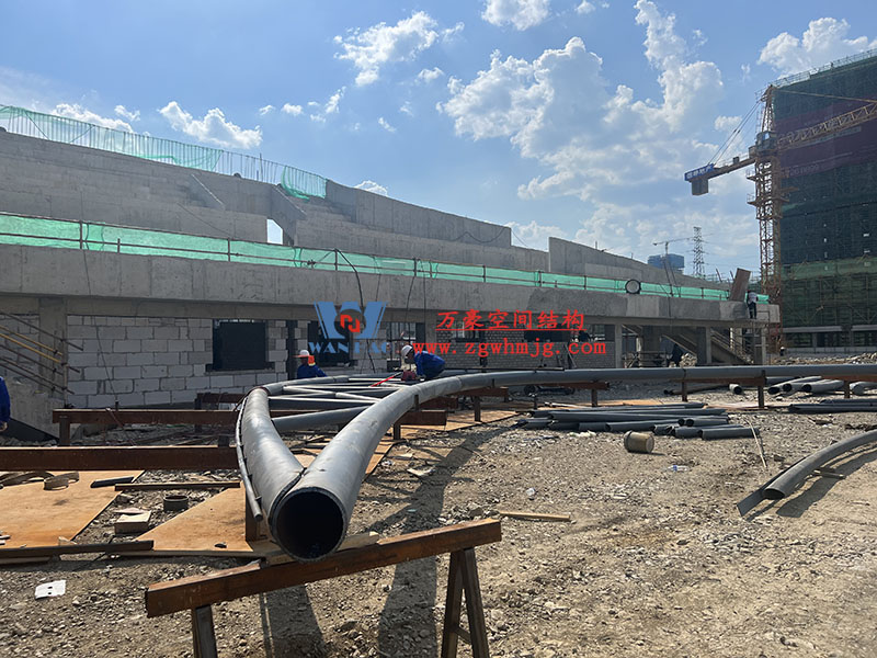 龍泉市體育場鋼膜結構工程完工 龍泉市體育場鋼膜結構工程完工