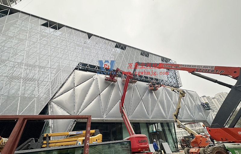 成都中建錦源匯膜結構項目工程最新進展 成都中建錦源匯膜結構項目工程最新進展