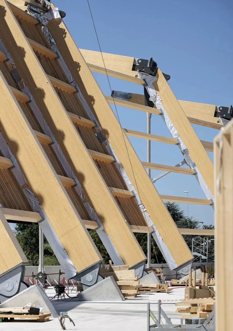 【木制勁性懸索結(jié)構(gòu)】2024巴黎奧運(yùn)會(huì)水上運(yùn)動(dòng)中心 【木制勁性懸索結(jié)構(gòu)】2024巴黎奧運(yùn)會(huì)水上運(yùn)動(dòng)中心