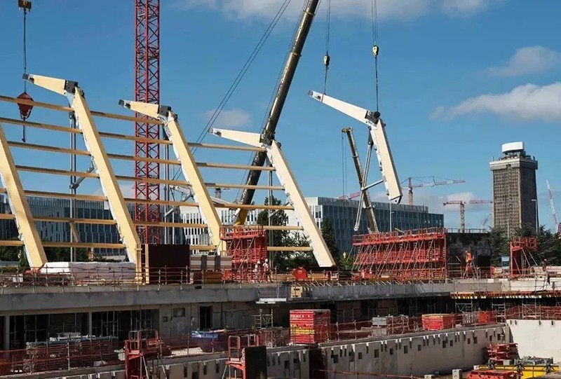 【木制勁性懸索結(jié)構(gòu)】2024巴黎奧運(yùn)會(huì)水上運(yùn)動(dòng)中心 【木制勁性懸索結(jié)構(gòu)】2024巴黎奧運(yùn)會(huì)水上運(yùn)動(dòng)中心