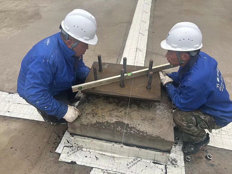 浙江真愛毯業科技有限公司廠房三屋面膜結構工程開始施工 浙江真愛毯業科技有限公司廠房三屋面膜結構工程開始施工