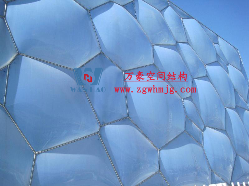 ETFE膜結構的光線控制