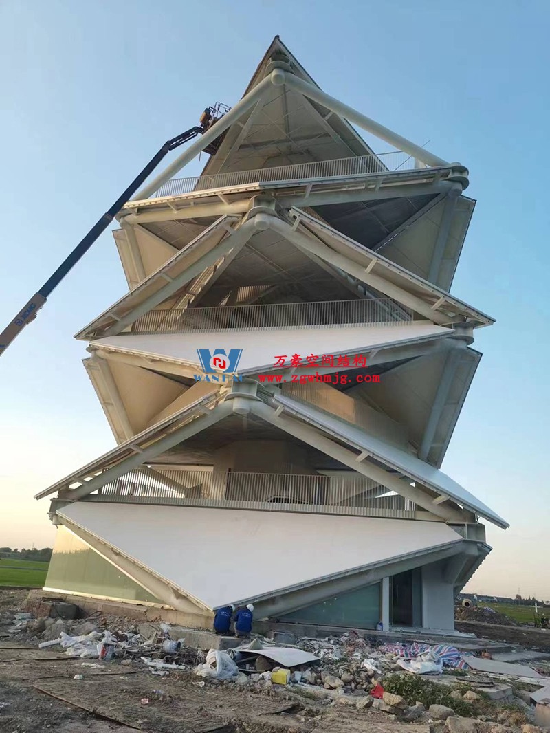 數智農業產業園先行啟動區塊項目設計施工總承包-瞭望塔膜結構工程