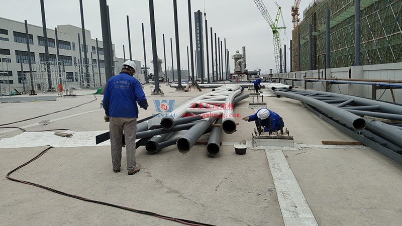 浙江真愛毯業科技有限公司廠房三屋面鋼結構工程 浙江真愛毯業科技有限公司廠房三屋面鋼結構工程