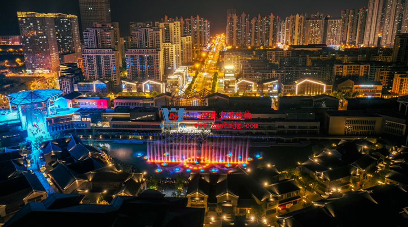 驚艷的藝術品|合肥文一塘溪津門天幕鋼結構及ETFE氣枕膜工程 驚艷的藝術品|合肥文一塘溪津門天幕鋼結構及ETFE氣枕膜工程