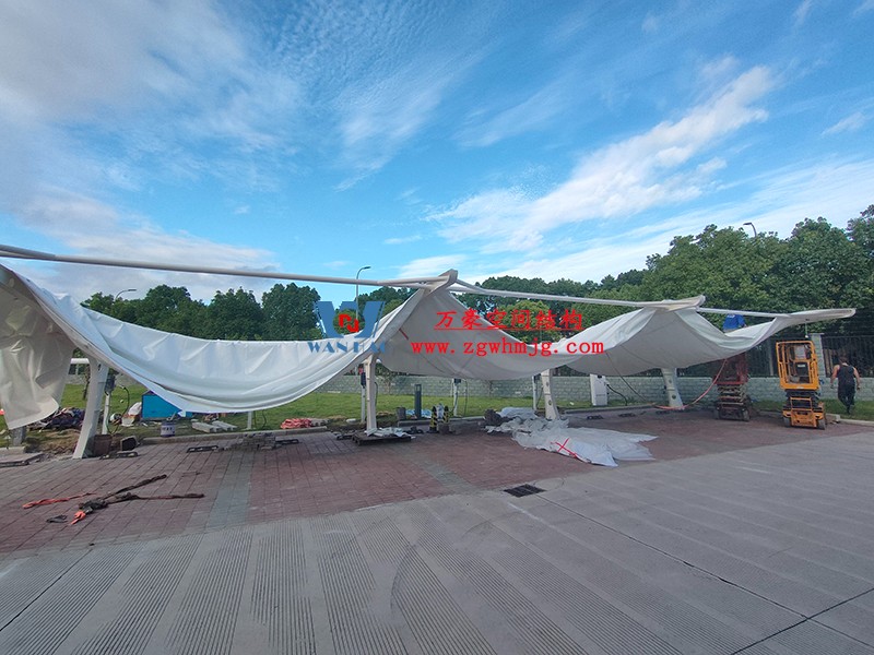 中國民用航空寧波控住交通管理站車棚建造項(xiàng)目