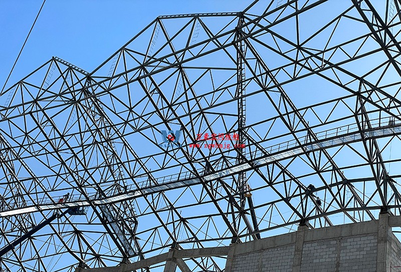 張掖奧體中心建設(shè)項目（EPC）總承包體育場PTFE膜結(jié)構(gòu)專業(yè)分包工程