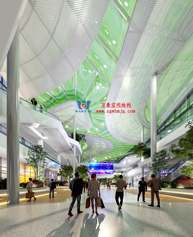 體驗(yàn)感拉滿的膜結(jié)構(gòu)天幕|頭頂上的魅力 體驗(yàn)感拉滿的膜結(jié)構(gòu)天幕|頭頂上的魅力