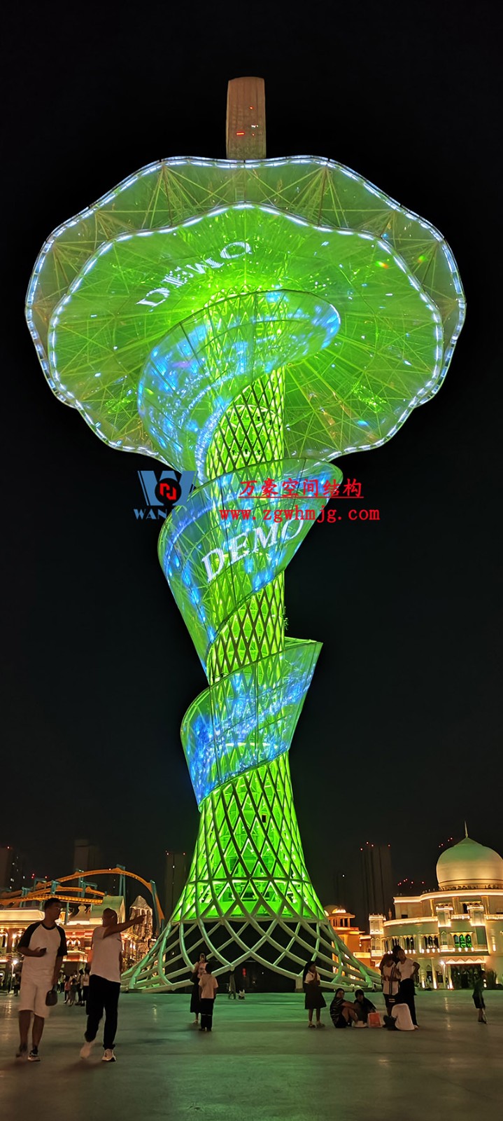 西安絲路塔ETFE膜結(jié)構(gòu) 西安絲路塔ETFE膜結(jié)構(gòu)