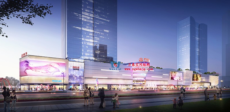 明宇廣場6號地塊商業(yè)（萬達廣場）改造項目鋼膜結(jié)構(gòu)ETFE膜結(jié)構(gòu)蓋頂天幕項目