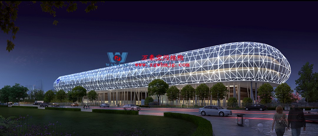 菲仕電機外立面PTFE網格膜結構項目 菲仕電機外立面PTFE網格膜結構項目