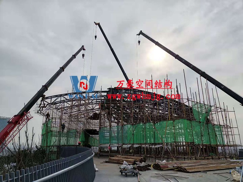 威海經(jīng)貿(mào)交流中心異型鋼結(jié)構(gòu)項目 威海經(jīng)貿(mào)交流中心異型鋼結(jié)構(gòu)項目