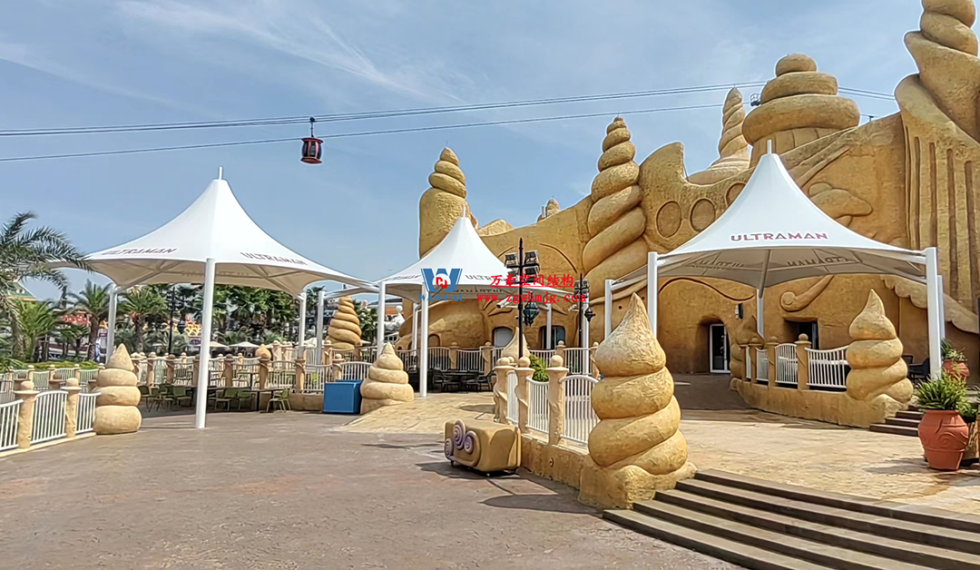 膜結(jié)構(gòu)遮陽雨棚受歡迎的主要原因是什么? 膜結(jié)構(gòu)遮陽雨棚受歡迎的主要原因是什么?