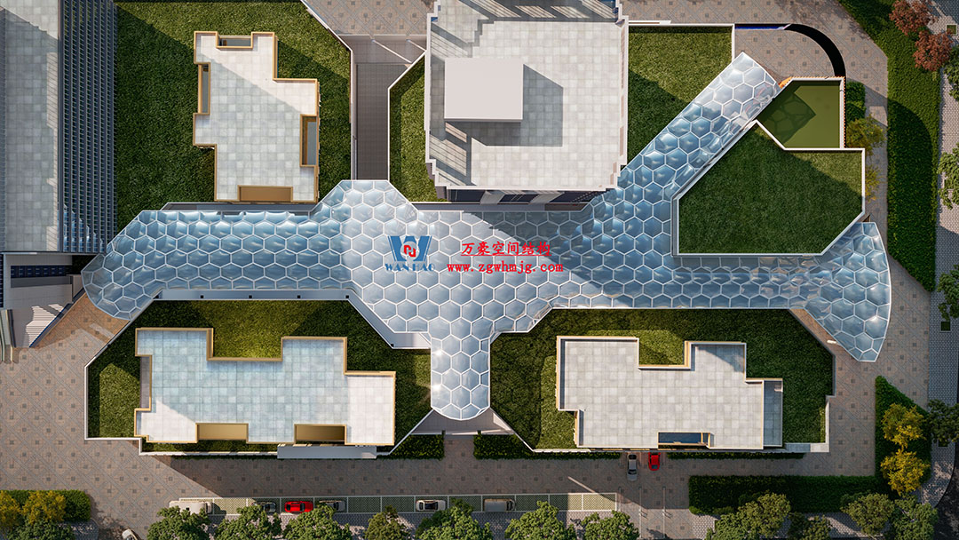 賦含夢幻色彩的商業(yè)街膜結(jié)構(gòu)天幕,即將閃亮登場! 賦含夢幻色彩的商業(yè)街膜結(jié)構(gòu)天幕,即將閃亮登場!