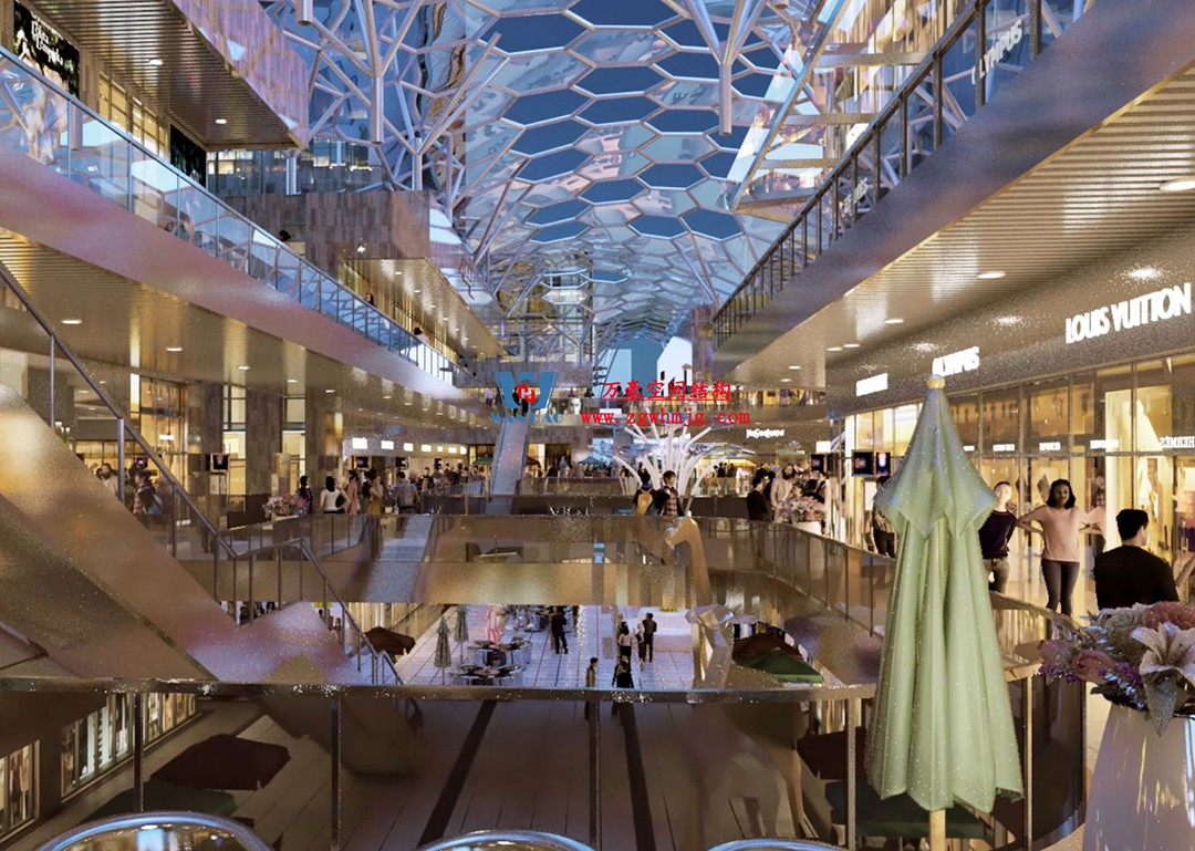賦含夢幻色彩的商業(yè)街膜結(jié)構(gòu)天幕,即將閃亮登場! 賦含夢幻色彩的商業(yè)街膜結(jié)構(gòu)天幕,即將閃亮登場!