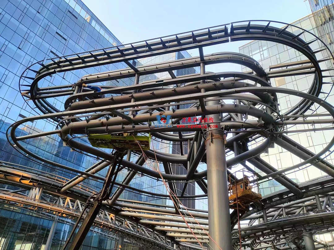 博多森谷項目中庭鋼膜結構工程