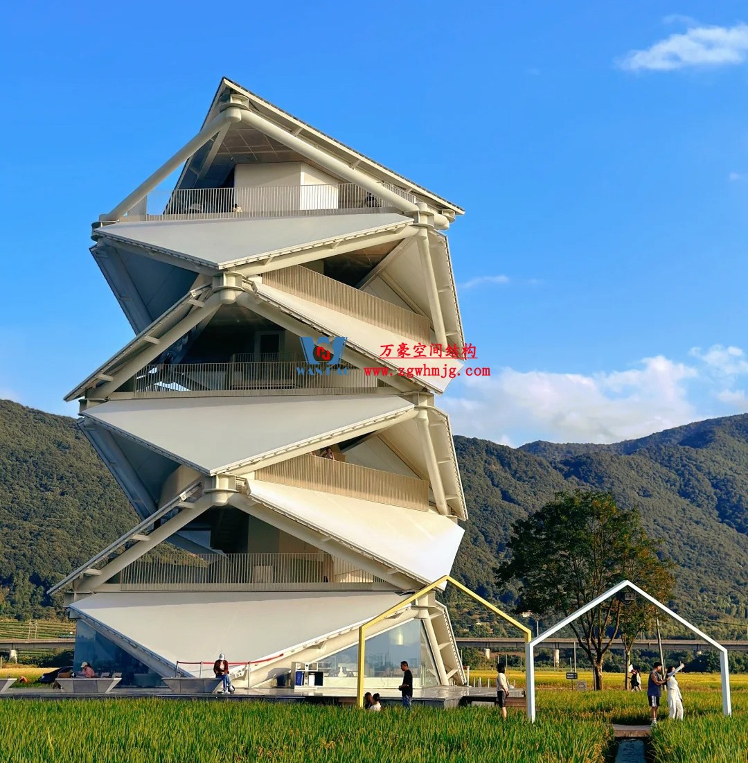 創意與藝術美感兼具的鋼膜結構建筑 創意與藝術美感兼具的鋼膜結構建筑