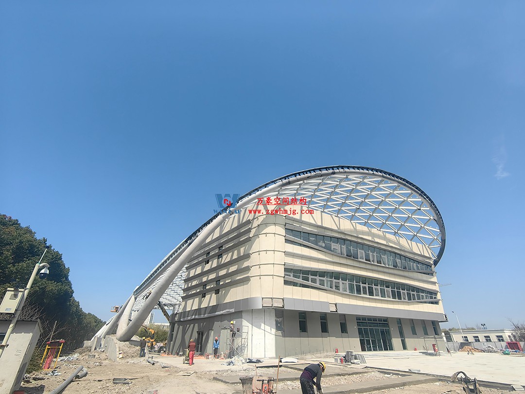 上海工程技術大學松江校區風雨操場ETFE膜結構工程 上海工程技術大學松江校區風雨操場ETFE膜結構工程