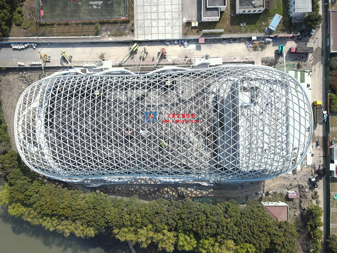 上海工程技術大學松江校區風雨操場ETFE膜結構工程 上海工程技術大學松江校區風雨操場ETFE膜結構工程