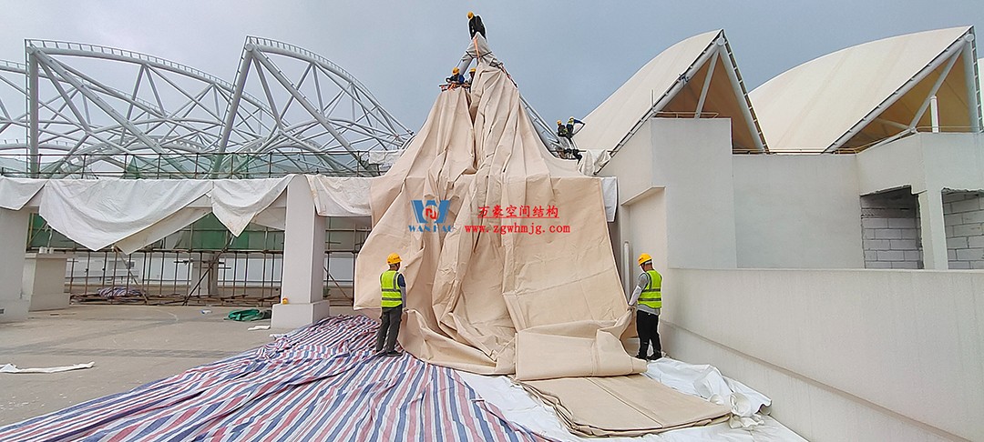 海南醫學院第一附屬醫院江東新院區膜結構工程