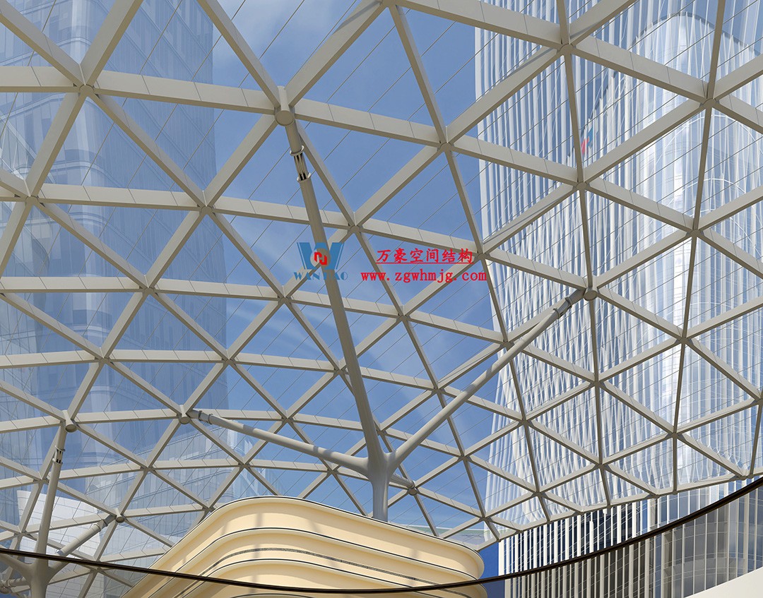 組合型創意消費空間|紹興華發金融活力城ETFE膜結構商業天幕 組合型創意消費空間|紹興華發金融活力城ETFE膜結構商業天幕