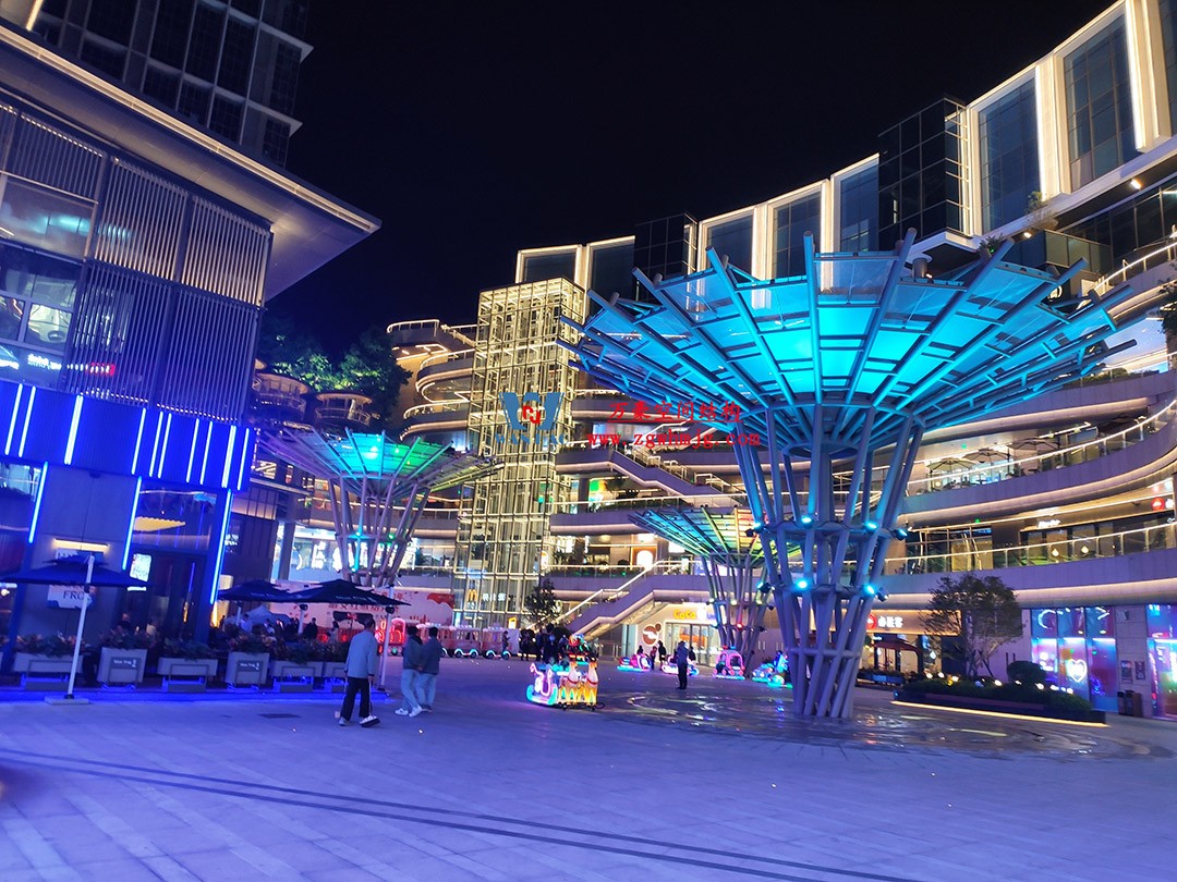 閃爍在建筑廣場之中的絢麗花朵—ETFE膜結(jié)構(gòu)景觀小品 閃爍在建筑廣場之中的絢麗花朵—ETFE膜結(jié)構(gòu)景觀小品