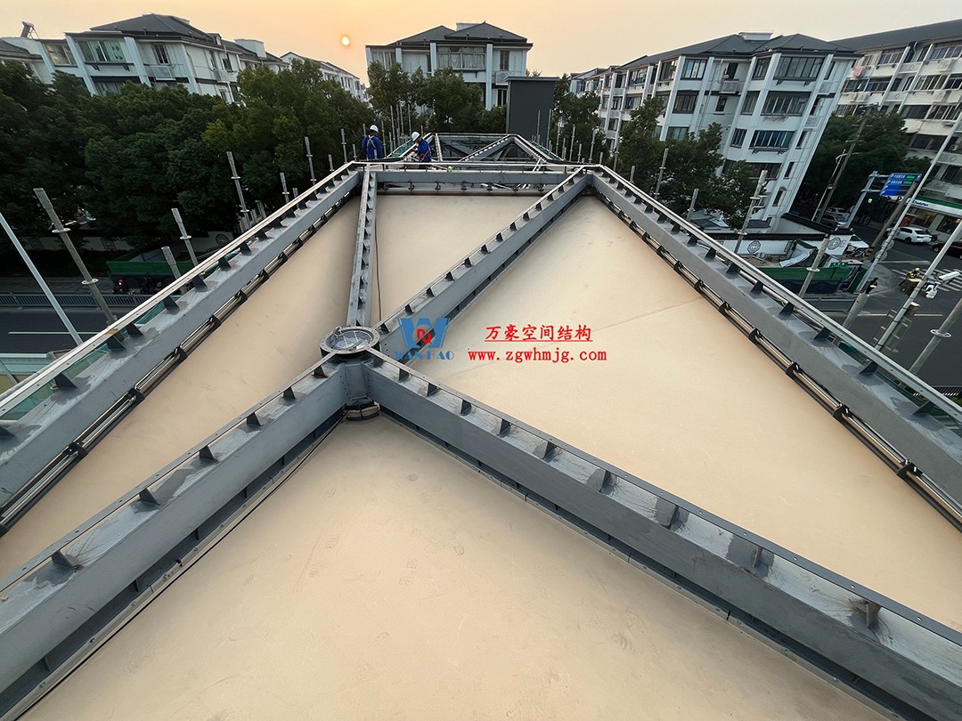 蘇州東環路人行天橋ptfe膜結構 蘇州東環路人行天橋ptfe膜結構