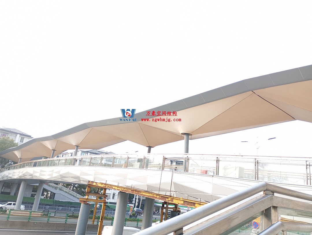 蘇州東環路人行天橋ptfe膜結構 蘇州東環路人行天橋ptfe膜結構