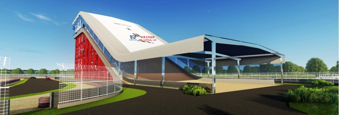 比亞迪紹興嵊州賽車場干拔沙坡觀景平臺鋼結構項目 比亞迪紹興嵊州賽車場干拔沙坡觀景平臺鋼結構項目