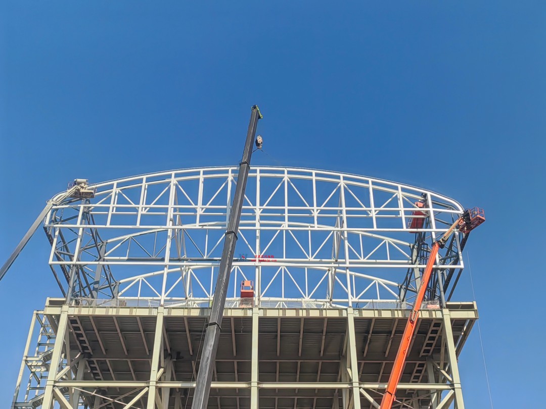 比亞迪紹興嵊州賽車場干拔沙坡觀景平臺鋼結構項目 比亞迪紹興嵊州賽車場干拔沙坡觀景平臺鋼結構項目