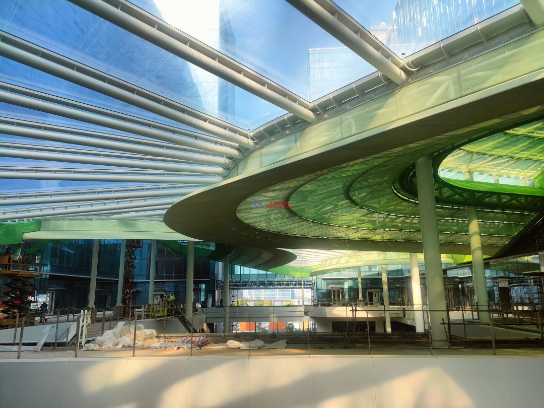 杭州博多森谷項目 | 萬豪空間結構以 “膜” 法重構城市新地標