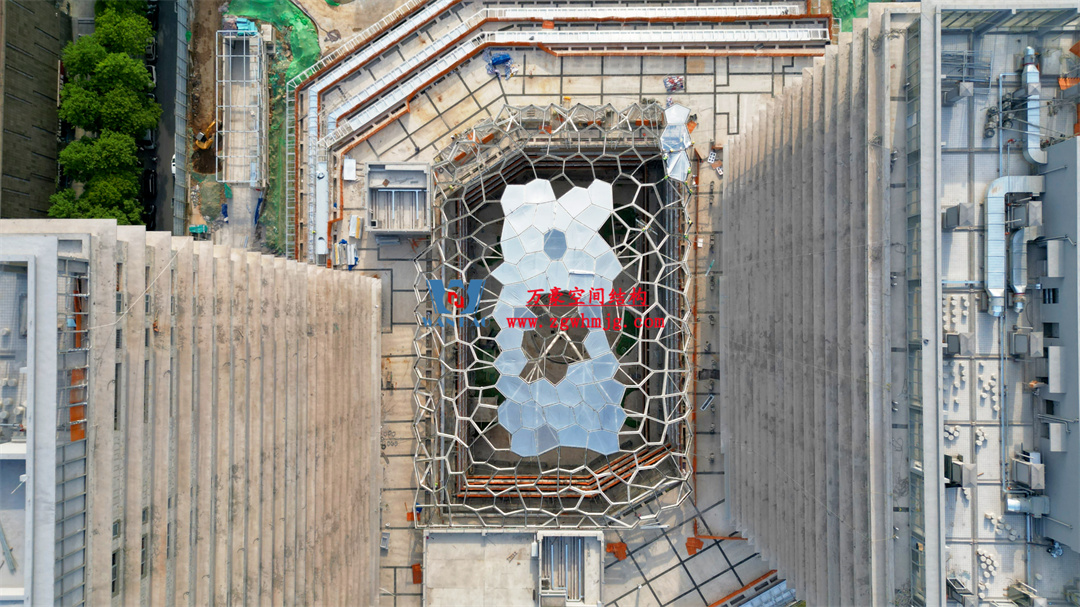 浙江萬豪空間結(jié)構集團有限公司安吉云安里項目膜結(jié)構工程進展報告