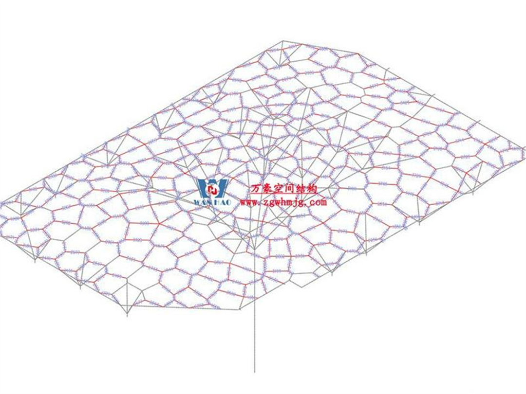 安吉縣昌碩小區地塊房產開發項目鋼結構天幕