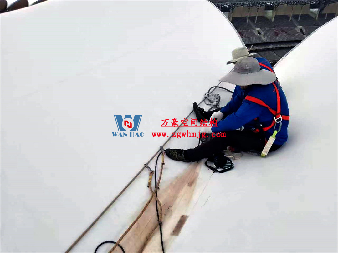 非洲杯肯尼亞體育場PTFE鋼膜結構屋面 非洲杯肯尼亞體育場PTFE鋼膜結構屋面