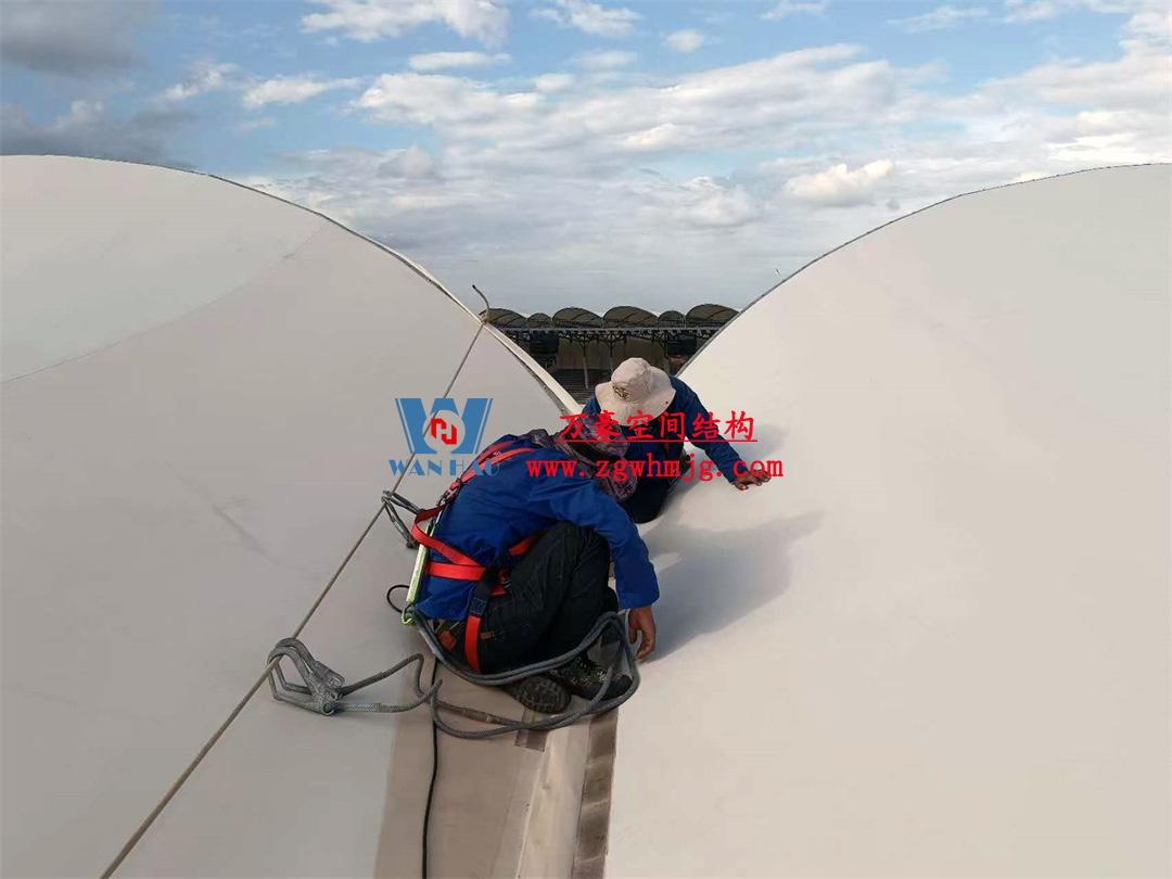 非洲杯肯尼亞體育場PTFE鋼膜結構屋面工程 非洲杯肯尼亞體育場PTFE鋼膜結構屋面工程